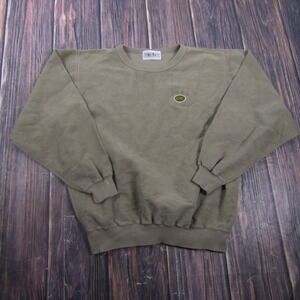 Time Out Sweatshirt Mens XL Green Pullover Fleece Central Arizona College Logo